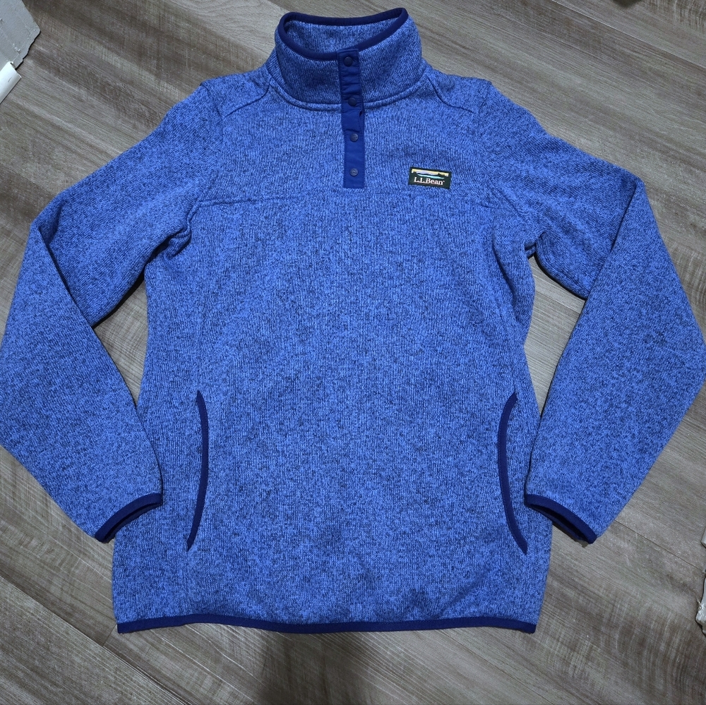 NWOT RARE COLOR - Women's L.L. Bean Sweater Fleece Pullover